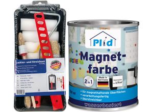 4066056004689 - Premium Magnetfarbe Magnet Magnetlack Magnetwand Set Anthrazit