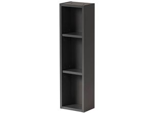 4066075010449 - Lomadox - Badezimmer Hängeregal MODENA-56 in anthrazit b h t ca 20 75 14 cm - anthrazit