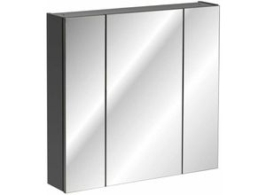 4066075013686 - Lomadox - Badezimmer Spiegelschrank 80 cm MODENA-56 in anthrazit b h t ca 80 75 16 cm - anthrazit