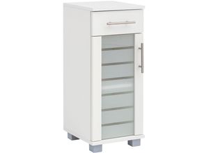 4066075020431 - Lomadox - Beistellschrank Badezimmer NOCI-80 in Weiß b h t 303 753 326 cm - weiß