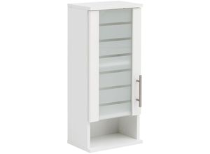 4066075020530 - Lomadox - Hängeschrank NOCI-80 in Weiß mit Milchglas b h t 303 708 205 cm - weiß