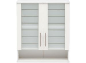 4066075020547 - Lomadox - Badezimmer Hängeschrank NOCI-80 in Weiß b h t 598 708 205 cm - weiß