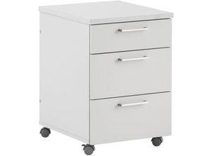 4066075036586 - Lomadox - Büro Rollcontainer META-80 in Licht grau b h t ca 412 601 496 cm - grau