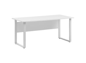 4066075036678 - Lomadox - Schreibtisch Büro META-80 in Licht grau b h t ca 160 732 65 cm - grau