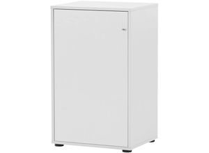 4066075041603 - Büro Aktenschrank BRAGA-80 in weiß B H T ca 51 836 41 cm - weiß