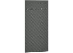 4066075055969 - Lomadox - Flur Garderobe HORSENS-131 in anthrazit b h t ca 70 150 3 cm - grau