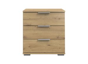 4066075056607 - Lomadox - Schlafzimmer Nachttisch Nachtschrank auch für Boxspringbett geeignet in Artisan Eiche Nb ELSTRA-43 b h t ca 52 58 38 cm - braun