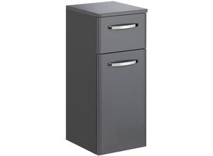 4066075063469 - Lomadox - Badezimmer Unterschrank QUITO-66 in anthrazit Hochglanz b h t ca 30 72 33 cm - anthrazit