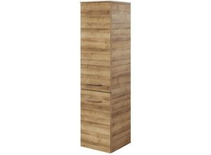 4066075066552 - Lomadox - Badezimmer Midischrank in Riviera Eiche Nb VILLATORO-66 b h t ca 30 121 33 cm - braun