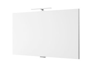 4066075066583 - Lomadox - Badezimmer Spiegel 120cm breit mit led Beleuchtung VILLATORO-66 b h t ca 120 70 32 cm - grau