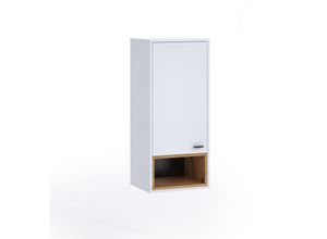 4066075078142 - Lomadox - Hängeschrank Wandschrank in weiß OSTUNI-132 b h t ca 42 965 33 cm - weiß