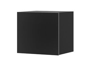 4066075078647 - Lomadox - Regal Regalwürfel hängend in schwarz Hochglanz CAIRNS-132 b h t ca 34 34 32 cm - schwarz