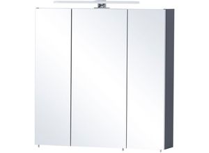 4066075084068 - Lomadox - Badezimmer Spiegelschrank inkl Beleuchtung KELLA-80 in nachtblau b h t ca 748 70 16 cm - blau