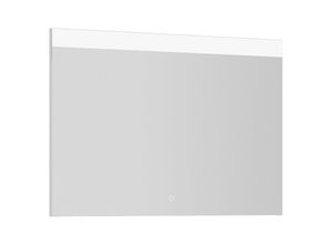 4066075094326 - - Badezimmer Spiegel mit led Beleuchtung PALERMO-136-GREY b h t ca 100 72 25 cm - grau