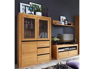 4066075103271 - Lomadox - tv Wand Massivholz WILSON-69 in Kiefer massiv eichefarbig b h t ca 220 170 42 cm - braun 4066075103271 - Lomadox - tv Wand Massivholz WILSON-69 in Kiefer massiv eichefarbig b h t ca 220 170 42 cm - braun