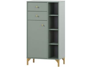 4066075113393 - Lomadox - Badkommode ANGERS-80 in mint b h t ca 602 1144 331 cm - grün