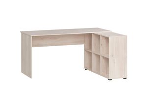 4066075113485 - Lomadox - Büro Eckschreibtisch mit Regal BRAGA-80 in Sandeiche Nb b h t ca 150 736 1216 cm - braun