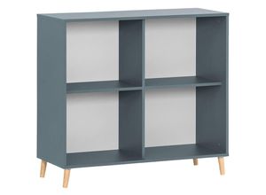 4066075115373 - Lomadox - Büro Aktenregal SISAK-80 in blau b h t ca 1001 926 41 cm - blau