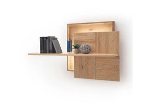 4066075122142 - Wandboard in Eiche Bianco teilmassiv VALPARAISO-05 B H T ca 120 69 26 cm - braun