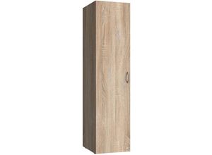 4066075139027 - Lomadox - Garderobenschrank 1-türig Eiche MIAMI-43 b h t ca 30 185 54 cm