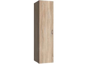 4066075139034 - Lomadox - Garderobenschrank 1-türig Eiche MIAMI-43 b h t ca 40 185 54 cm