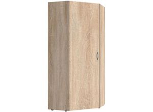 4066075139072 - Lomadox - Eckschrank Eiche MIAMI-43 b h t ca 80 185 80 cm - braun