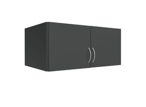 4066075139478 - Aufsatzschrank graphit MIAMI-43 b h t ca 80 40 40 cm - grau