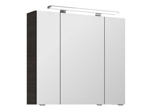 4066075151210 - Spiegelschrank 80cm mit Aufsatzleuchte in Maroni SINTRA-66