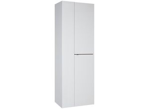 4066075154105 - Lomadox - Hochschrank 55 cm mit Staubsaugerfach AMARILLO-147-WHITE b h t 553 1600 352 cm - weiß