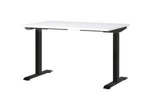 4066075157991 - Lomadox - Schreibtisch 120cm elektrisch höhenverstellbar weiß MEMPHIS-01 - weiß
