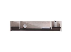 4066075161103 - Wandboard in schwarz mit Eiche und beige PITTSBURGH-133