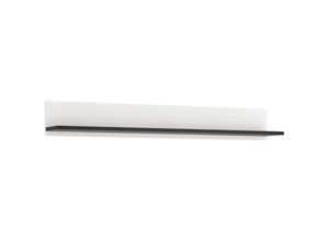 4066075163350 - Wandboard 161cm in weiß mit Eiche schwarz VISALIA-129