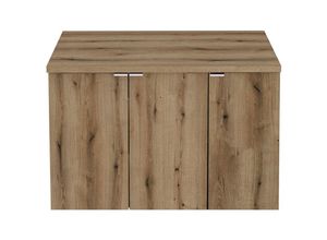 4066075169024 - Waschtisch 80cm Eiche NEWPORT-56-OAK - braun