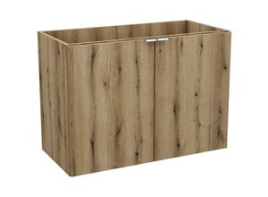 4066075169178 - Lomadox - Waschtischunterschrank 80 cm Eiche NEWPORT-56-OAK - braun