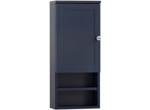 4066075172161 - Badezimmer Hängeschrank blau JONA-80 - blau