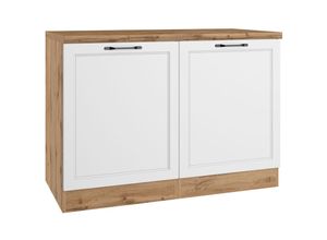 4066075175582 - Spülenschrank 120 cm in weiß und Eiche MONTERREY-03