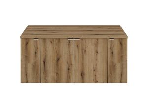 4066075179979 - Waschtisch 120cm Eiche NEWPORT-56-OAK - braun