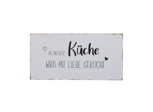 4066076125197 - Schild MEINE KÜCHE (B 20 cm)