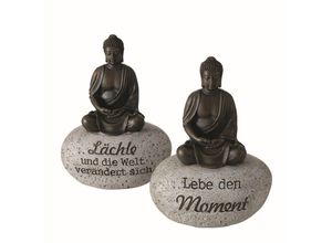 4066076152636 - Dekofigur BUDDHA (BHT 10x15x7 cm)