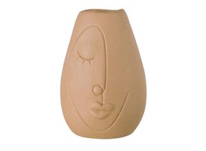 4066076217373 - Vase FACE (BHT 8x15x12 cm) BHT 8x15x12 cm braun Blumenvase Blumengefäß