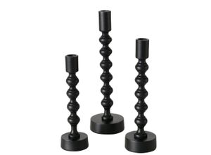 4066076274888 - Kerzenleuchter Klisko 22-31 cm Schwarz