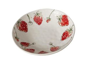 4066076320967 - Boltze Gruppe - Schale mit Erdbeermuster strawberry ø 34 cm