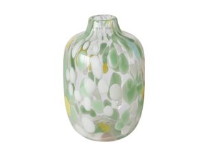 4066076328222 - Vase GREENA (DH 16x25 cm) DH 16x25 cm grün Blumenvase Blumengefäß