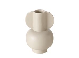 4066076350391 - Vase MARIKA (BHT 12x18x12 cm) BHT 12x18x12 cm beige Blumenvase Blumengefäß