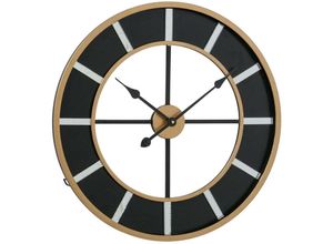 4066076357574 - Boltze Gruppe - Schwarze Loft-Uhr colorado ø 60 cm