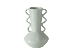 4066076369232 - Vase MARTA (BHT 16x25x16 cm) BHT 16x25x16 cm grün Blumenvase Blumengefäß