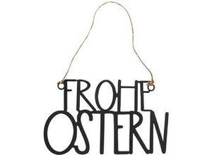 4066076385966 - Dekoschild Frohe Ostern in Salbeigrün