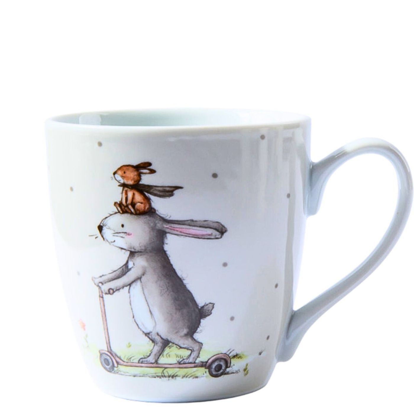 4066076479290 - Jumbo Keramikbecher Bunny für Kaffee und Tee Keramik