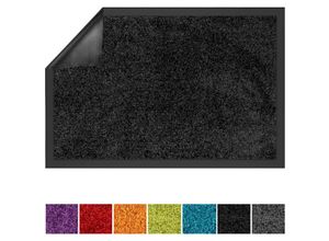 4066088263597 - Floordirekt - Schmutzfangmatte Use&Wash Schwarz 1000 40 x 60 cm - Schwarz