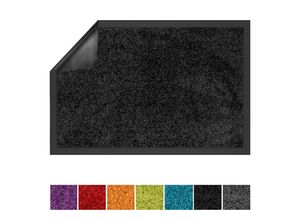 4066088263665 - Floordirekt - Schmutzfangmatte Use&Wash Schwarz 1000 135 x 200 cm - Schwarz